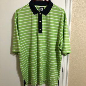 Footjoy FJ Polo Golf Shirt S/S Size Large (L)